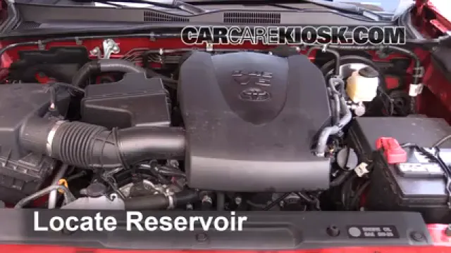 2016 Toyota Tacoma SR5 3.5L V6 Crew Cab Pickup Liquide essuie-glace Ajouter du liquide